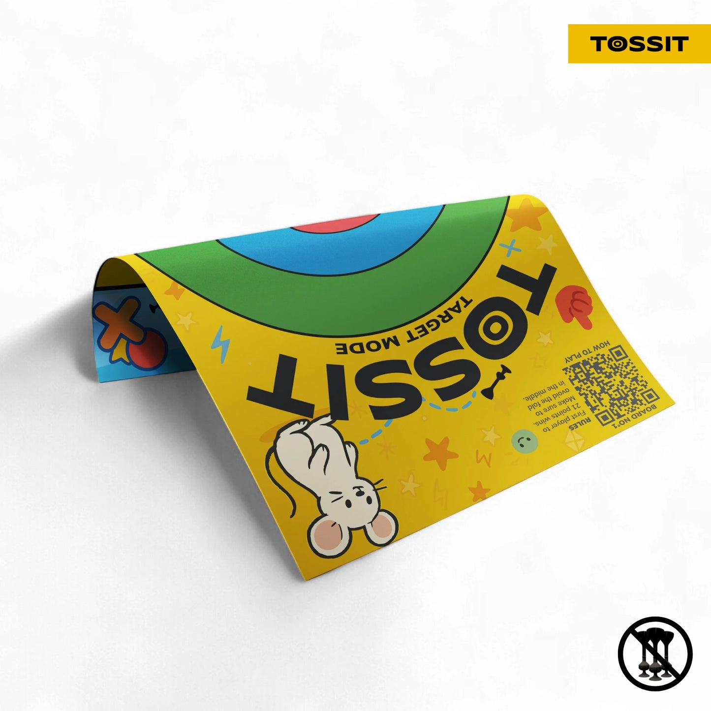 TOSSIT Poster - Target & Tic-Tac-Toe x10 Units