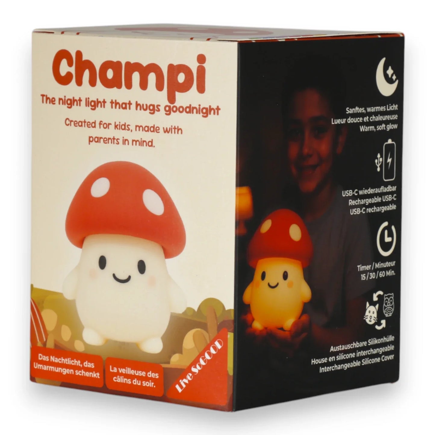 Live SoGOOD Silicone Night Light