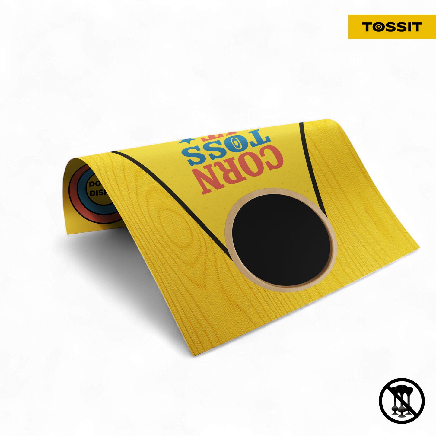 TOSSIT Poster - Chore Game & Cornhole x10 Units