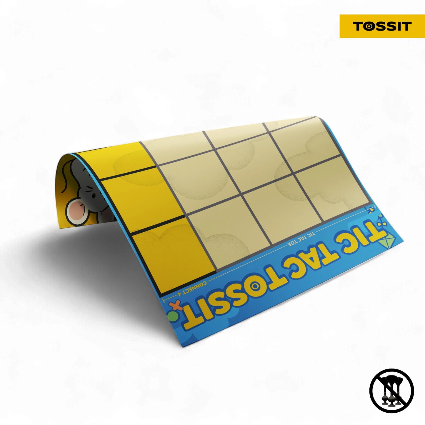 TOSSIT Poster - Target & Tic-Tac-Toe x10 Units