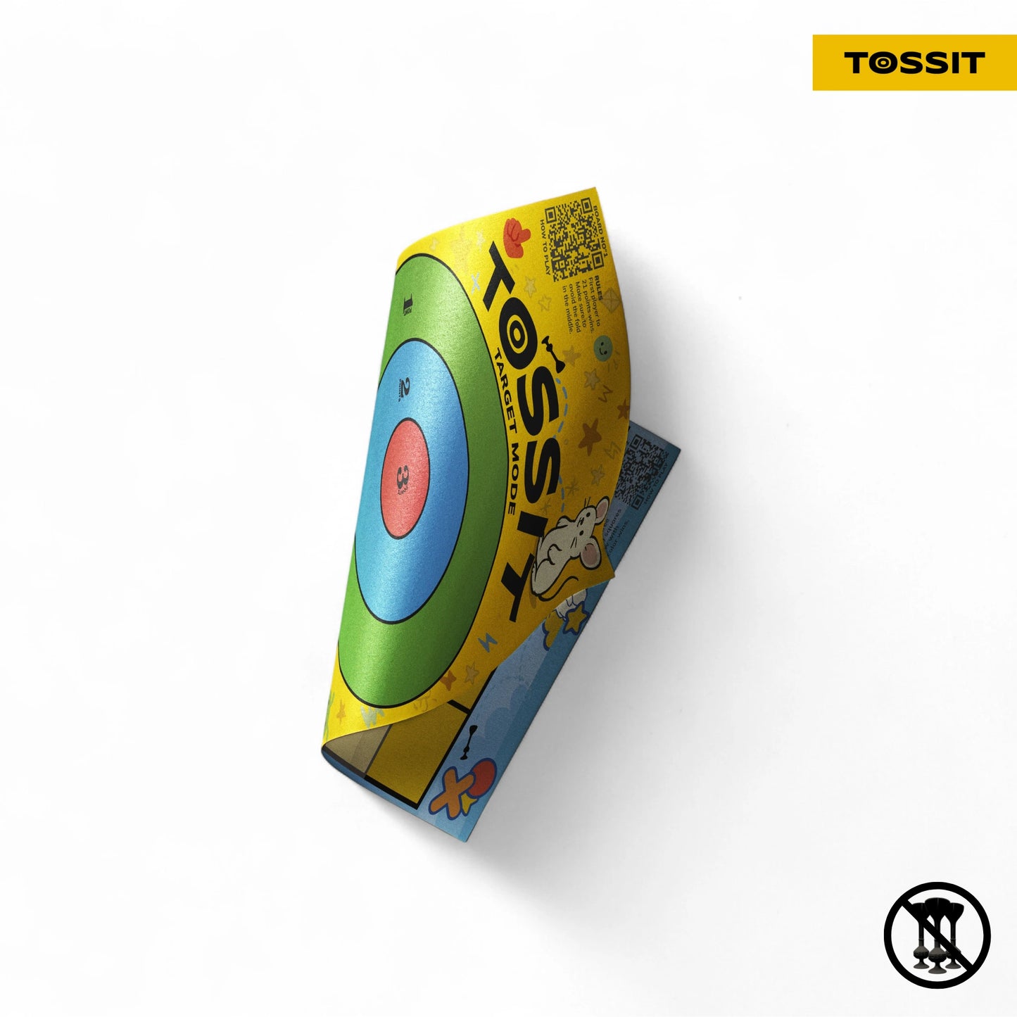 TOSSIT Poster - Target & Tic-Tac-Toe x10 Units