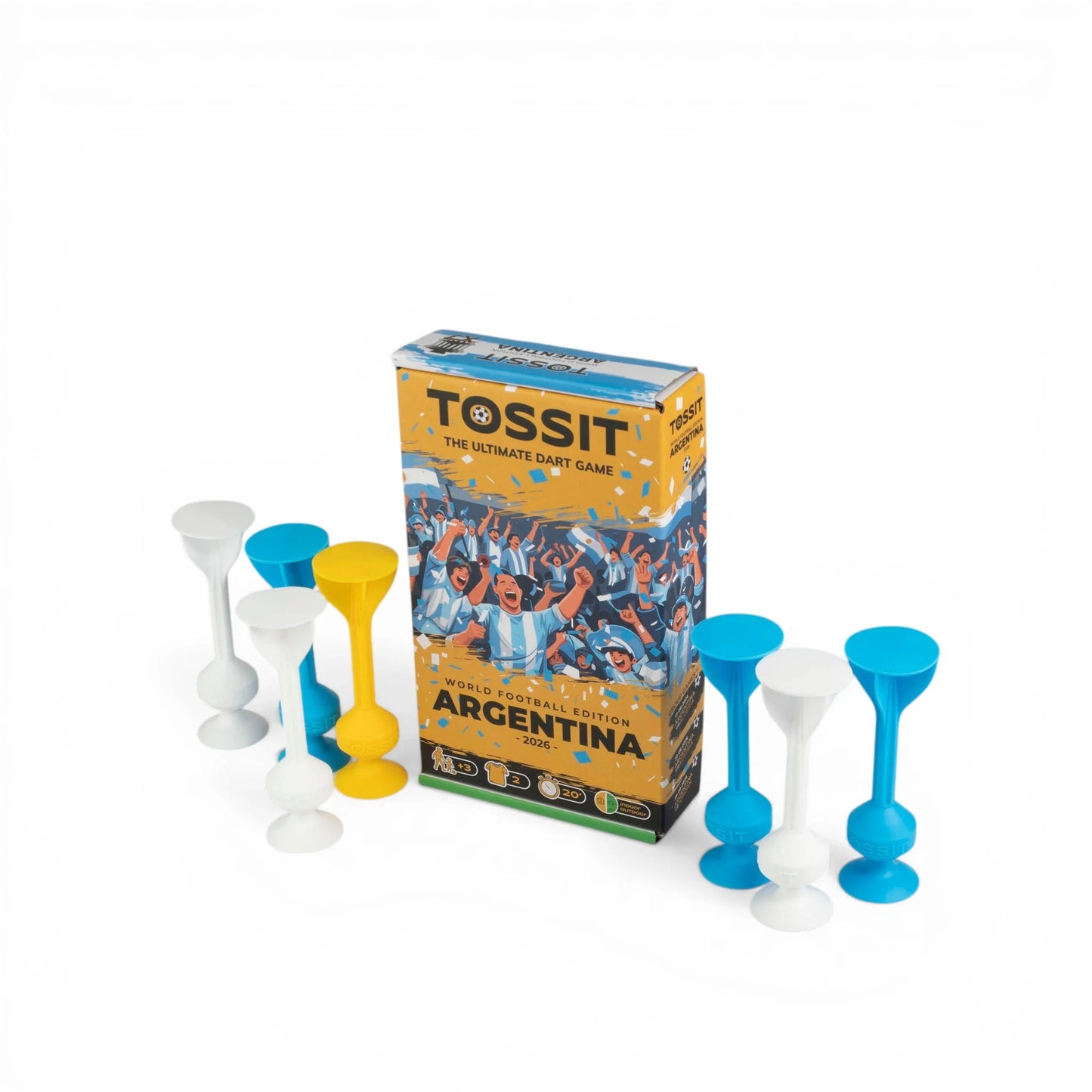 TOSSIT Game World Football Edition (carton of 60)
