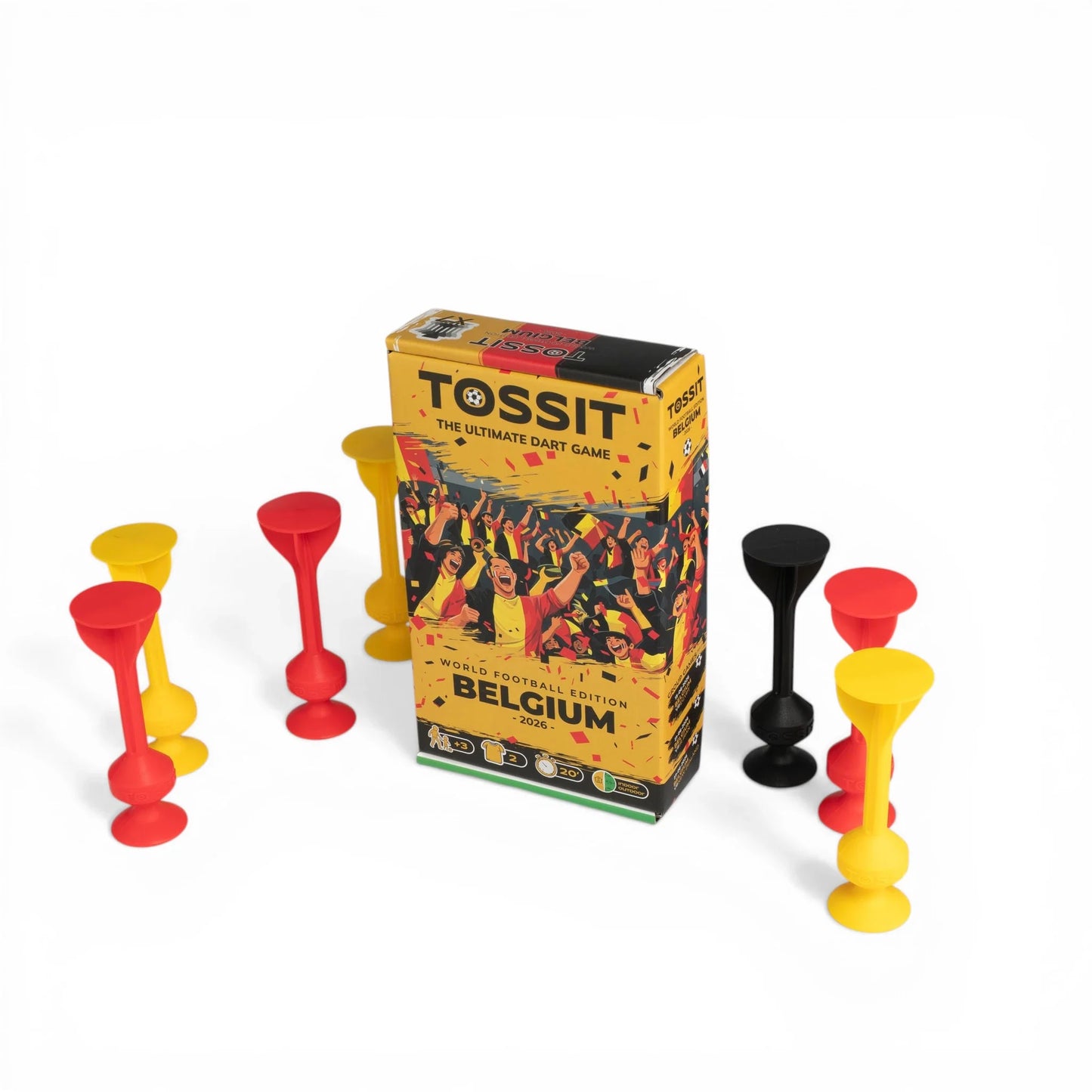 TOSSIT Game World Football Edition (carton of 60)