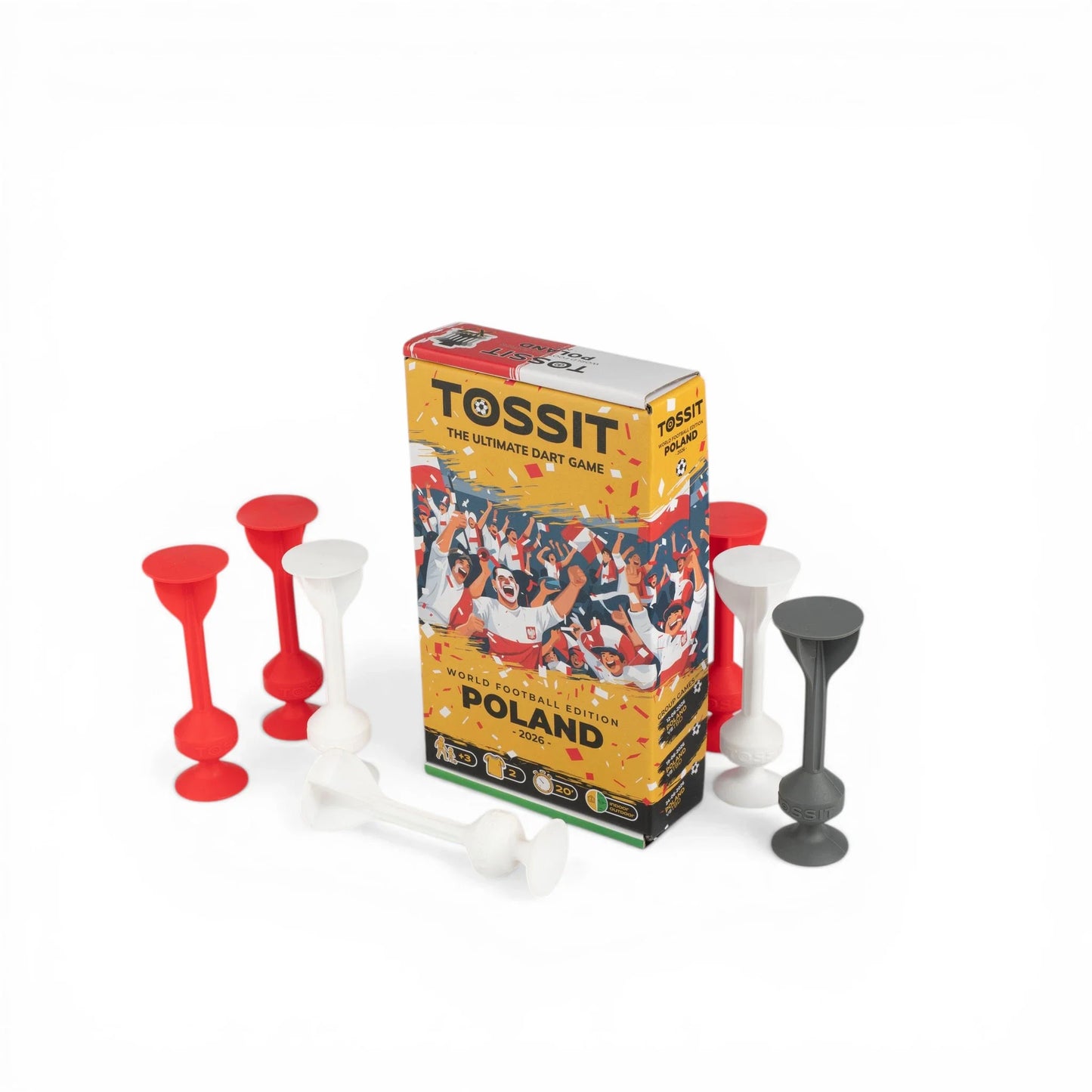 TOSSIT Game World Football Edition (carton of 60)