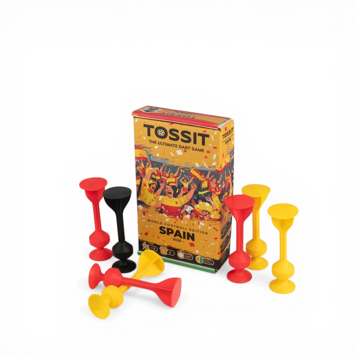 TOSSIT Game World Football Edition (carton of 60)