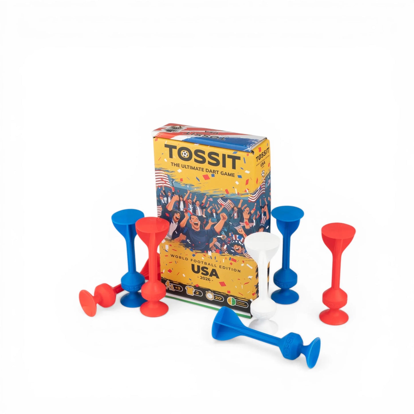 TOSSIT Game World Football Edition (carton of 60)